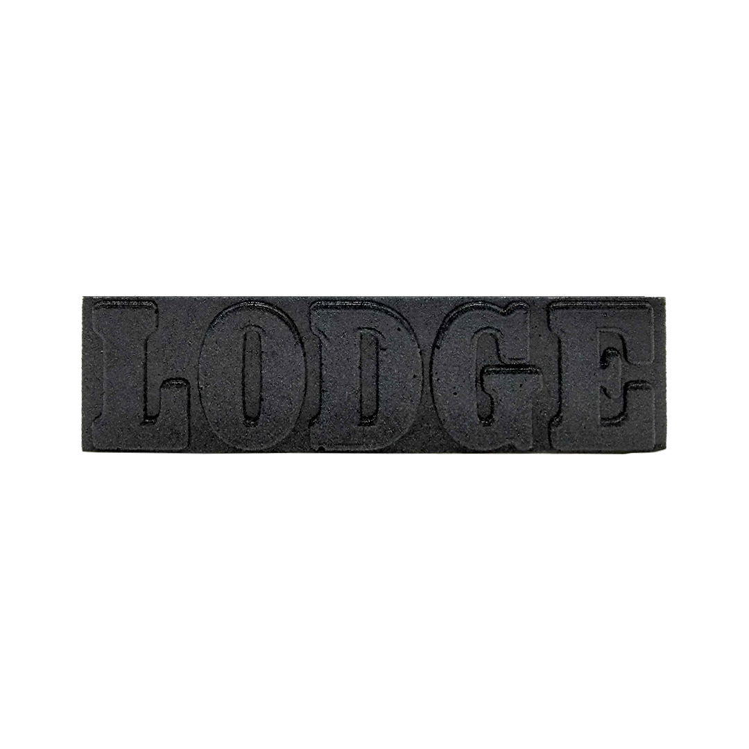 A-RUSTY1 Lodge Rust Eraser, with logo, not for us